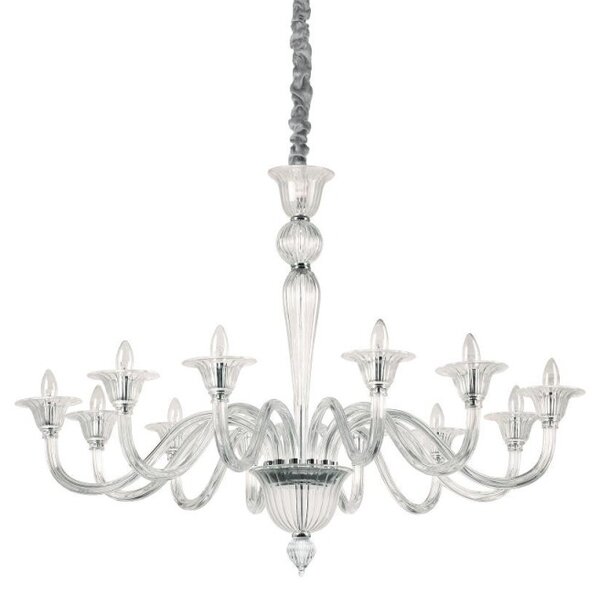 Ideal Lux Brigitta SP12 lampadario classico contemporaneo 12 luci E14 40W