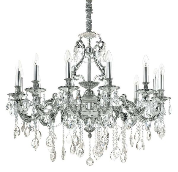 Ideal Lux Gioconda SP12 lampadario soggiorno classico a 12 luci E14 40W