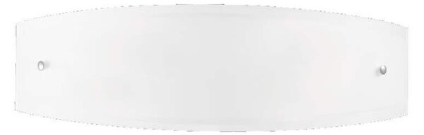 Ideal Lux Ali AP2 applique da parte moderna in vetro bianco acidato E27