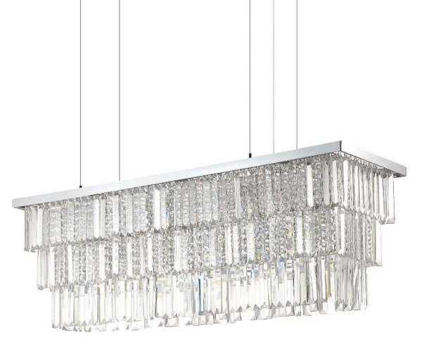 Ideal Lux Martinez SP8 lampadario classico per salone E14 40W