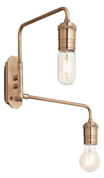 Ideal Lux Triumph AP2 applique con interruttore E27 60W