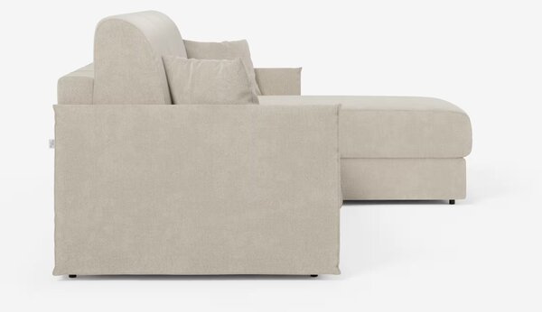 Evans Divano letto angolare con penisola contenitore - design compatto
