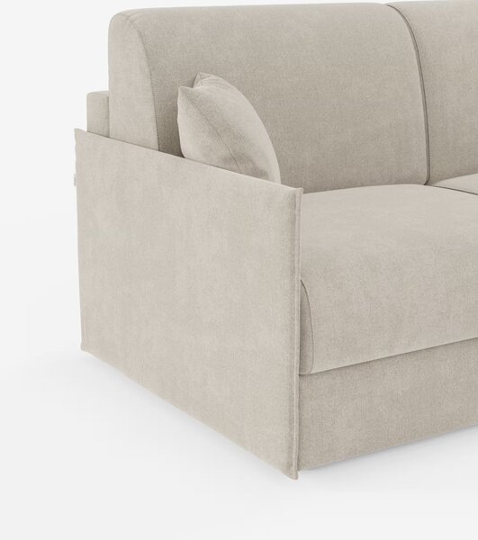 Evans Divano letto angolare con penisola contenitore - design compatto