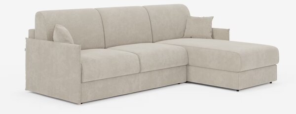 Evans Divano letto angolare con penisola contenitore - design compatto