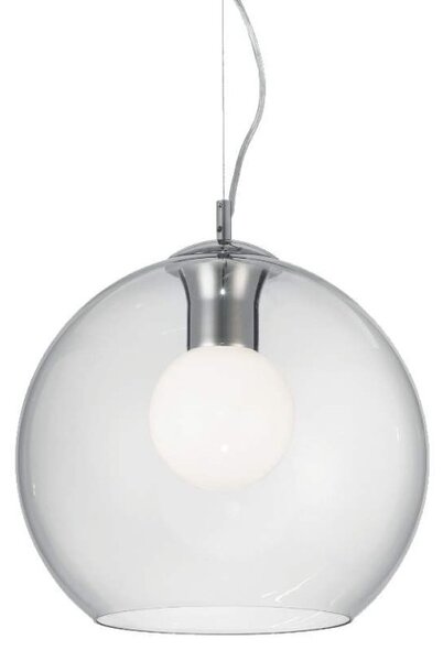 Ideal Lux Nemo SP1 D30 lampadario palla vetro E27 60W