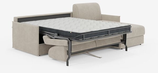 Evans Divano letto angolare con penisola contenitore - design compatto