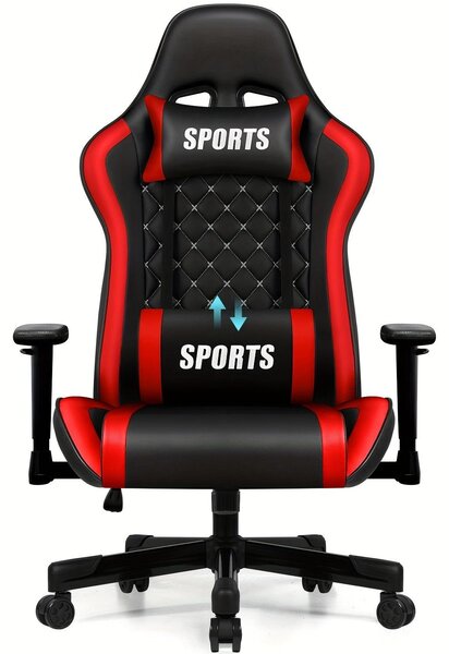 Sedia da gaming – Sedia da ufficio – Ergonomica – Con poggiapiedi – Peso massimo supportato: 150 kg