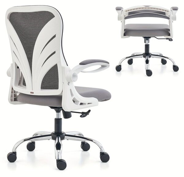 Sedia ergonomica da ufficio - Sedia da ufficio - Sedia da lavoro - Sedia pieghevole per ufficio - Sedia da ufficio con braccioli