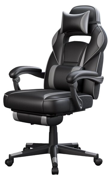 Sedia da gaming – Ergonomica, schienale regolabile, poggiapiedi, portata massima 150 kg
