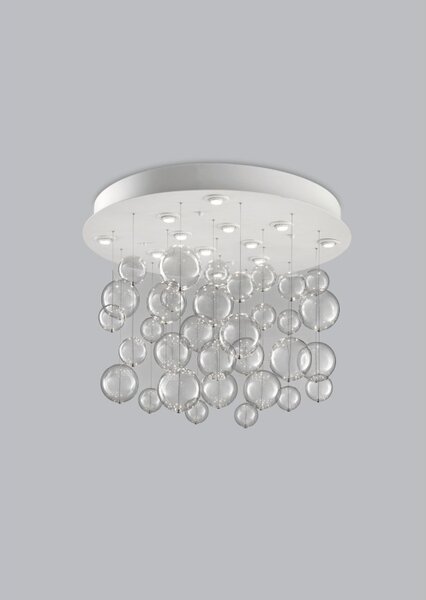 Bolero Metal lux plafoniera moderna diametro 70 cm