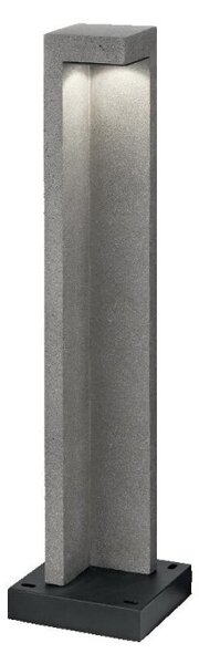 Ideal Lux Titano PT D74 187327 paletto moderno per esterno nero