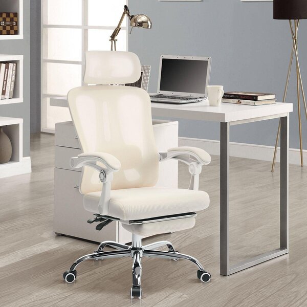 Sedia da ufficio ergonomica – Sedia da gaming – Schienale alto – Altezza regolabile – Imbottita