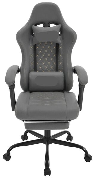 Sedia ergonomica da ufficio - Sedia da gaming - Sedia da lavoro - Sedia massaggiante - Regolabile - Tessuto a rete traspirante