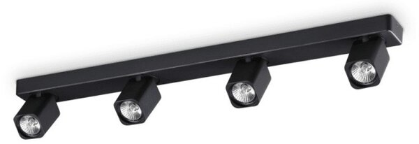 Ideal Lux Rudy PL4 Square lampada da soffitto orientabile