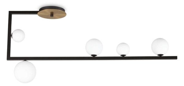 Ideal Lux Birds Pl5 plafoniera moderna da soffitto 5 luci