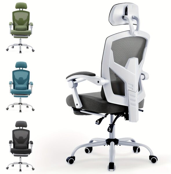 Sedia ergonomica da ufficio - Sedia da scrivania - Sedia per ufficio - Sedia da gaming - Sedia da lavoro - Braccioli regolabili