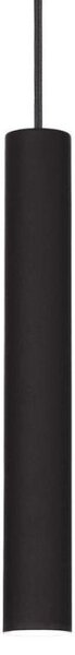 Ideal Lux Tube Sp D6 nero lampada a sospensione per isola cucina
