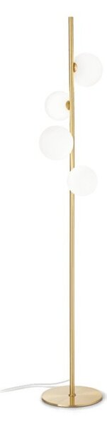 Ideal Lux Perlage PT4 lampada da terra a 4 luci - Bianco