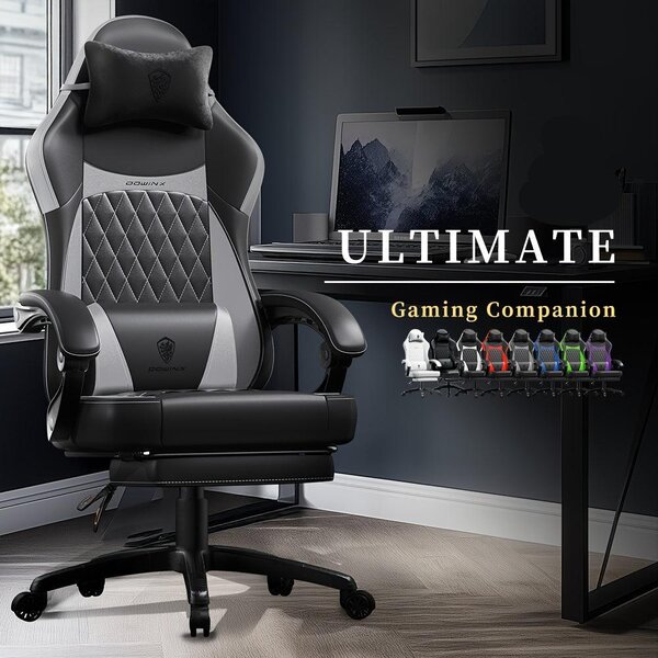 Sedia da gaming - Sedia da ufficio - Sedia ergonomica da gaming con struttura in metallo