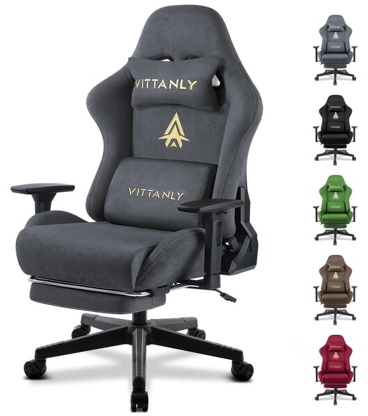 Sedia da gaming - Sedia da ufficio - Sedia per computer - Sedia da ufficio - Sedia ergonomica - Braccioli regolabili in 3D
