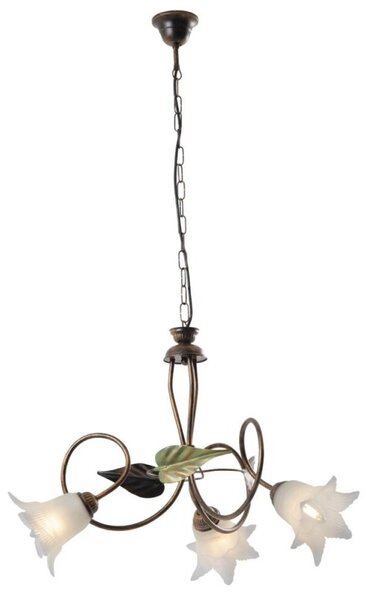 Rossini Cilea CIL101MA lampadario classico 3 luci
