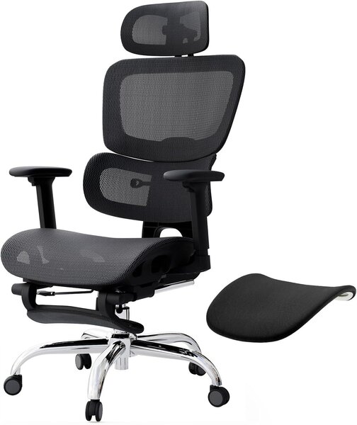 Sedia da ufficio - Sedia ergonomica - Sedia per ufficio - Sedia da gaming - Sedia per computer - Design completamente in mesh