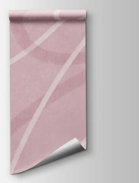 Carta da parati Sfondo rosa e bianco, Carta da parati lastrazione, Carta da parati popolare, t00737v3 - Tapeko.it