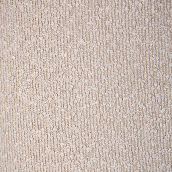 Lampada a sospensione nera con tessuto teddy beige 35cm 3 luci - Cava