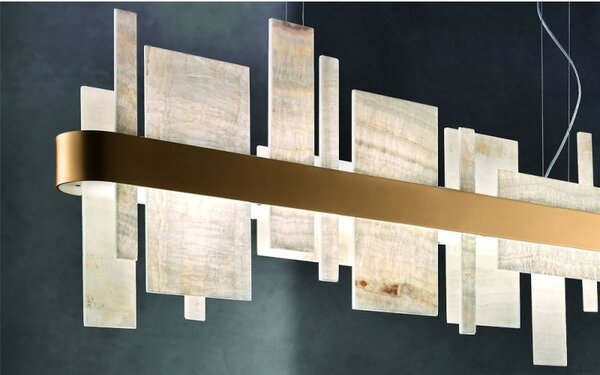 MASIERO Honicè S150 lampadario classico led con honice