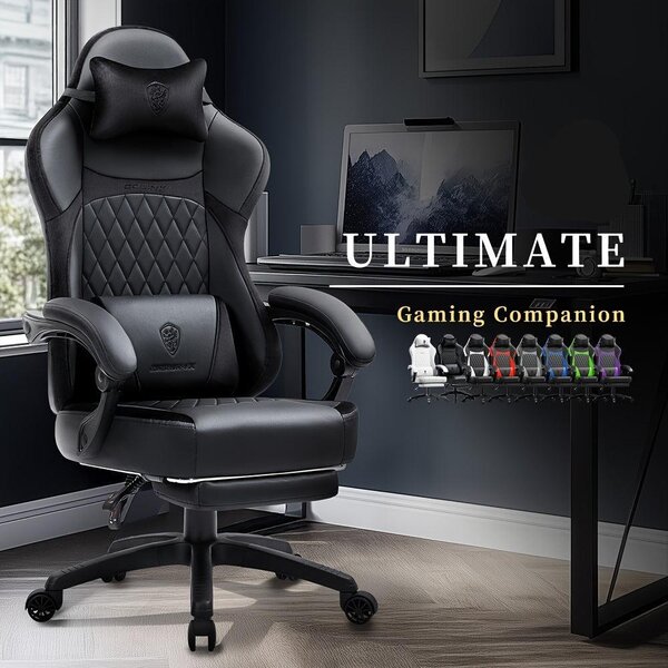 Sedia da gaming - Sedia ergonomica da ufficio - Similcuoio - Portata massima: 150 kg