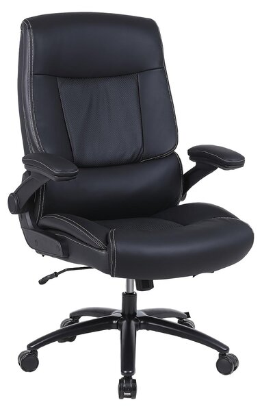 Sedia da ufficio - Sedia per ufficio - Sedia per computer - Sedia da lavoro - Sedia da ufficio regolabile in altezza - Sedia ergonomica in ecopelle