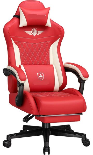 Sedia ergonomica da ufficio - Sedia da gaming - Sedia per scrivania - Sedia confortevole - Schienale regolabile