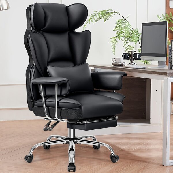 Sedia ergonomica da ufficio - Sedia da ufficio con poggiapiedi - Sedia da ufficio - Sedia da direttore - Sedia da lavoro