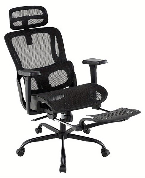Sedia da ufficio - Sedia ergonomica - Sedia girevole - Sedia per ufficio - Supporto lombare regolabile