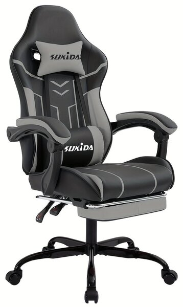 Sedia da gaming - Sedia da ufficio - Sedia da gaming - Sedia da ufficio - Sedia da gaming nera e verde