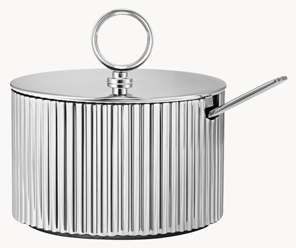 Zuccheriera in acciaio inox con cucchiaino Bernadotte