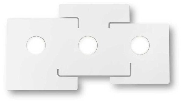 Ideal Lux Totem PL3 lampada da parete e da soffitto design moderno