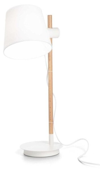 Ideal Lux Axel Tl1 Bianco abatjour da tavolo