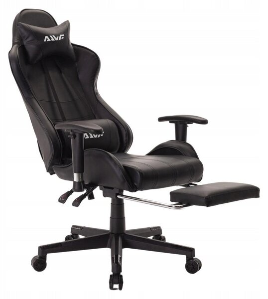Sedia da gaming – Sedia da corsa ergonomica con imbottitura in memory foam e poggiapiedi