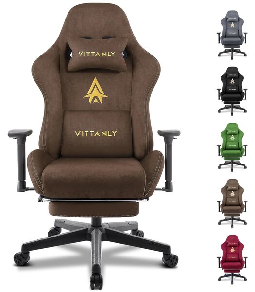 Sedia da gaming – Sedia da corsa – Ergonomica – Altezza regolabile – Rossa