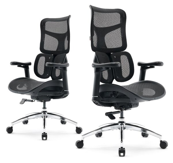 Sedia da ufficio - Sedia per ufficio - Sedia da gaming - Sedia girevole - Sedia ergonomica - Supporto lombare dinamico