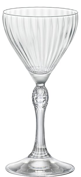 <p>Elegante e coppetta dove servire liquore e drink in vetro splendido cristallino decorato in stile retrò anni &#39;20. Un classico intramontabile prestigioso e inimitabile.</p>