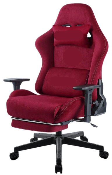 Sedia ergonomica da gaming - Sedia da ufficio - Sedia da gaming - Sedia confortevole - Rivestimento in ecopelle