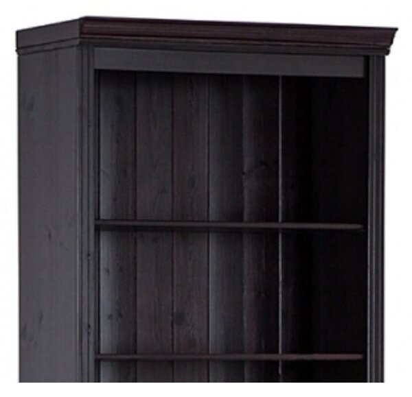 Libreria in legno di pino marrone 74x223 cm Anita - Støraa