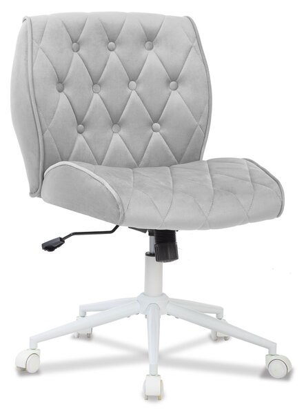 Sedia ergonomica da ufficio - Sedia da ufficio - Sedia da trucco - Sedia da lavoro - Sedia girevole - Rivestimento in ecopelle
