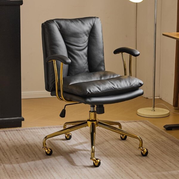 Sedia ergonomica da ufficio - Sedia da ufficio - Sedia da lavoro - Sedia girevole - Sedia confortevole - Altezza seduta regolabile