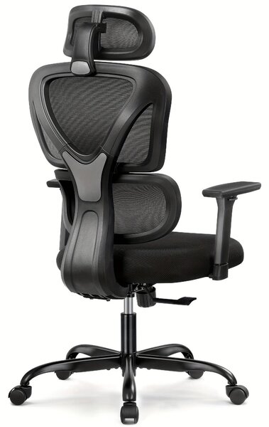Sedia ergonomica da ufficio - Sedia da ufficio - Sedia per ufficio - Sedia per computer - Sedia da gaming - Poggiatesta regolabile