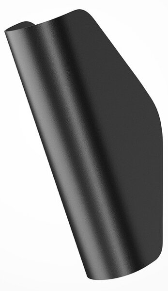 Applique Moderna Notta Metallo Nero 1 luce G9