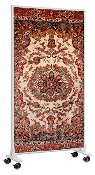Pannello radiante a pavimento indipendente - 1200W - Motivo ispirato ai tappeti turchi - 120 cm