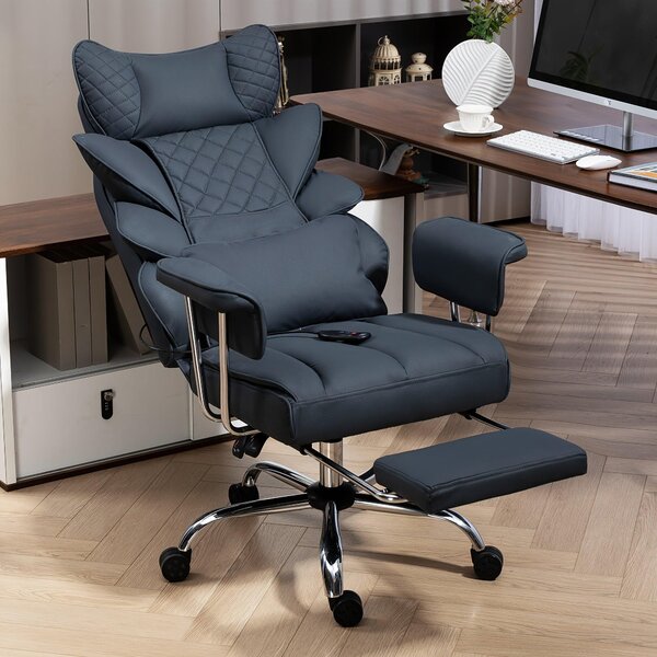 Sedia da ufficio - Arredamento per ufficio - Sedia da lavoro - Sedia da ufficio ergonomica - Modello in nera